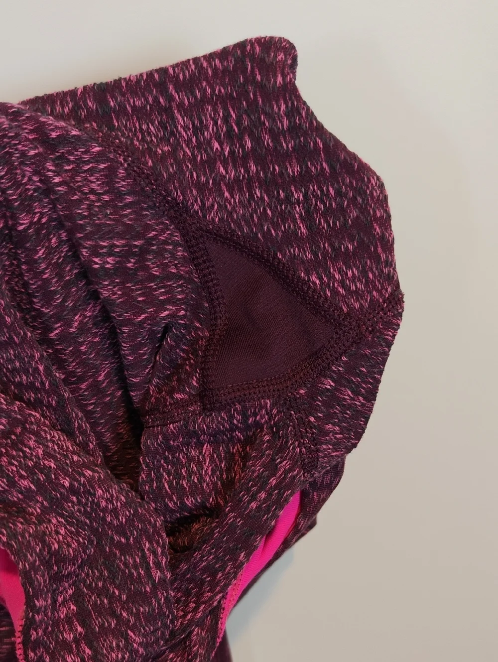 LULULEMON Wunder Under Crop Ziggy Wee August Glo / Raspberry Glo Light Size 4